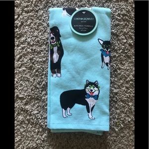 NWT Cynthia Rowley Kitchen Towel Set of 2
